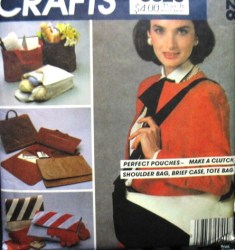 8828 83 MCCALLS CLUTCH PURSE, TOTE, SHOULDER BAG, BRIEFCASE PATTERN